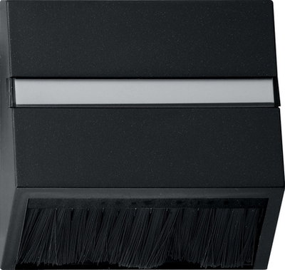 Haube steckb. Adapterrahmen System 55 Schwarz m