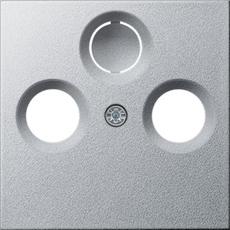 Abd. Koaxial-Antennensteckd. System 55 F Alu