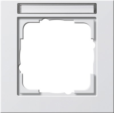 Abdeckrahmen 1f BSF Gira E2 Reinweiß