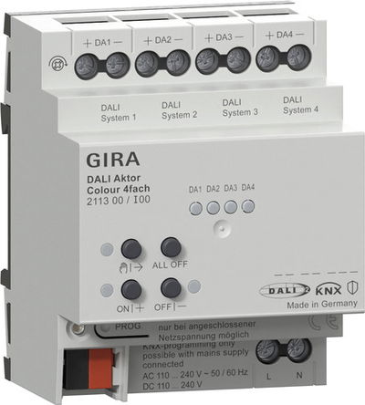 DALI Aktor Colour 4f KNX REG