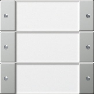 Wippenset 3f BSF System 55 Klar/Edelstahl