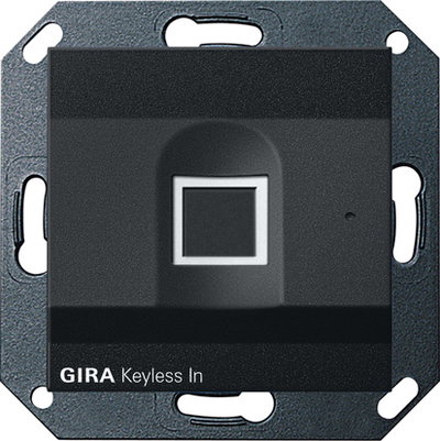Gira Keyless In Fingerprint-Leseeinheit System 55 Schwarz m
