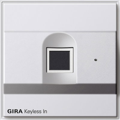 Gira Keyless In Fingerprint-Leseeinheit Gira TX_44 Reinweiß