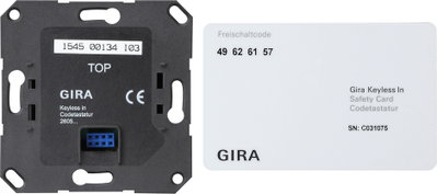 Eins. Codetastatur Gira Keyless In