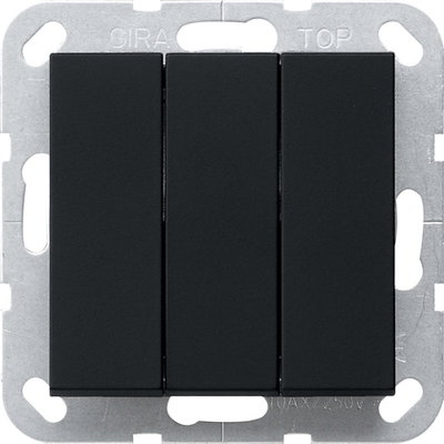 Wipptaster BS 3f Schließer System 55 Schwarz m