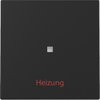 Wippe Kontrollf. + Heizung Ein/Aus System 55 Schwarz m