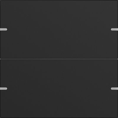 Wippenset 2f Tastsens.4.95  Alum.Schwarz m(lack.)