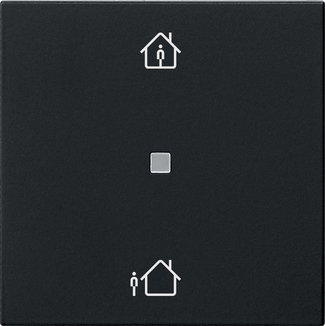 RF Bedienaufs. 1f Heizmodus KNX System 55 Schwarz m