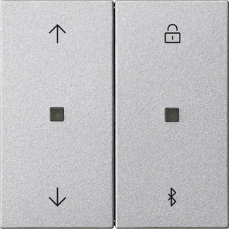 S3000 Jal.-/Schaltuhr BT Pfeile System 55 F Alu
