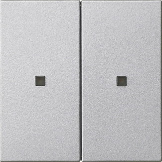 Wippe 2f unbedruckt Kontrollf. System 55 F Alu