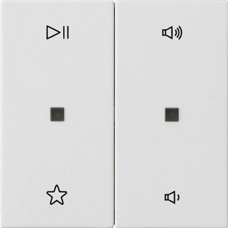 Wippe 2f Audiostrg System 55 Reinweiß m