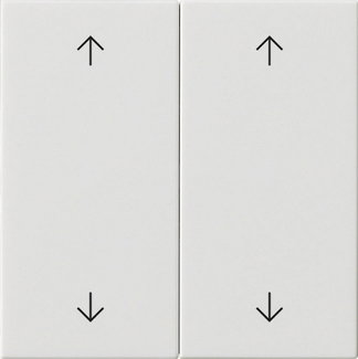 Wippe 2f Pfeile System 55 Reinweiß