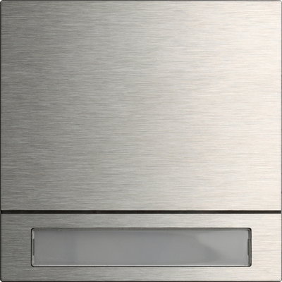 Ruftastenmodul 1f System 106 Edelstahl V4A