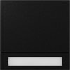 Ruftastenmodul 1f System 106 Schwarz m(lack.)