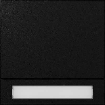 Ruftastenmodul 1f System 106 Schwarz m(lack.)