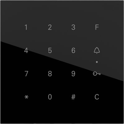 Gira Keyless In Codetastaturmodul System 106 G Schwarz