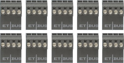 Set Anschlusskl. 10 Stck. Wohnungsst.AP Türko
