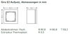 AP-Gehäuse 3f + Rahmen Gira E2 Reinweiß
