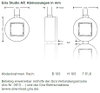 AP-Gehäuse 1f Gira Studio Reinweiß