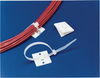 Befestigungssockel zum Kleben, Ø3.1 mm, Wmax=4.1mm, Kleber, L=19.0mm, H=3.8mm, weiß, 100ST