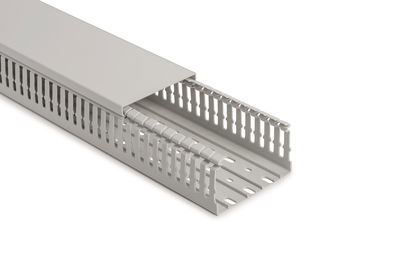 Verdrahtungskanal 60x100 mm, halogenfrei, grau
