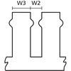 Verdrahtungskanal 80x100 mm, 2000 mm, PVC, grau