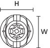 Gel-Kabelgarnitur 2x0,5 - 3x2,5