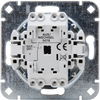 Unterputz Universalschalter-Sockel (Aus-/Wechsel), Farbe: aluminium