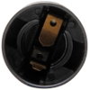 Isolierstoff-Fassung, E14, glatter Mantel, Farbe: schwarz