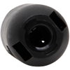 Isolierstoff-Fassung, E14, glatter Mantel, Farbe: schwarz