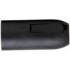 Isolierstoff-Fassung, E14, glatter Mantel, Farbe: schwarz