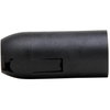 Isolierstoff-Fassung, E14, glatter Mantel, Farbe: schwarz