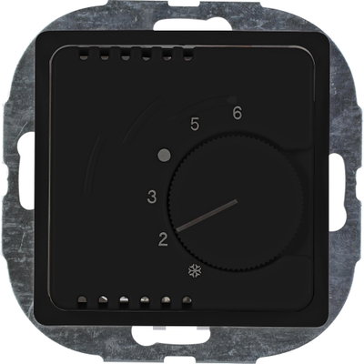 HK05 - Raumthermostat "Wechsler", Farbe: schwarz matt