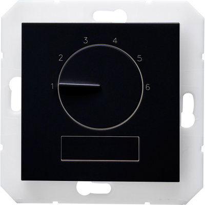 HK07 - elektronisches Raumthermostat "Premium", Farbe: schwarz matt