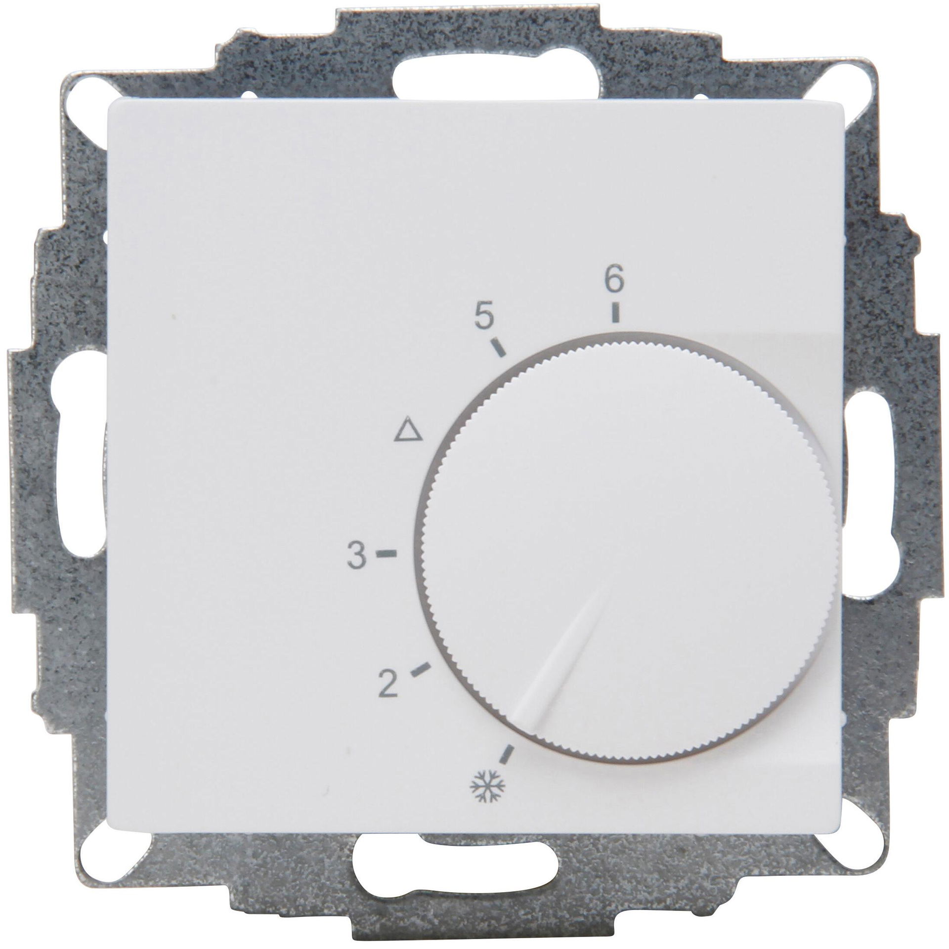 HK07 - Raumtemperaturregler "Öffner”, 2300W, Farbe: arktisweiß matt