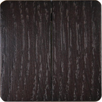 HK02 - Flächendoppelwippe, Farbe: wenge