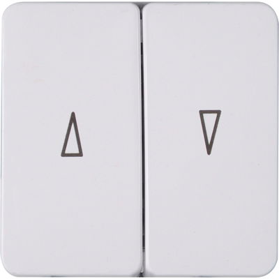 HK02 - Flächendoppelwippe, Farbe: arktisweiß