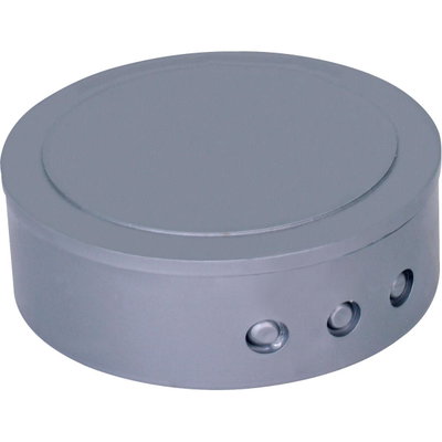 Kunststoff-Abzweigbaldachin, Ø75mm, Farbe: silber
