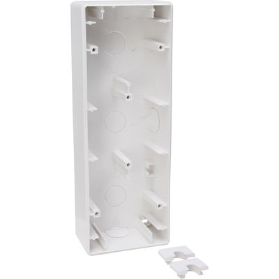 HK02 - Aufputzgehäuse, 3-fach, Farbe: arktisweiß