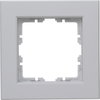 HK07 - Abdeckrahmen 1-fach, Farbe: grau matt