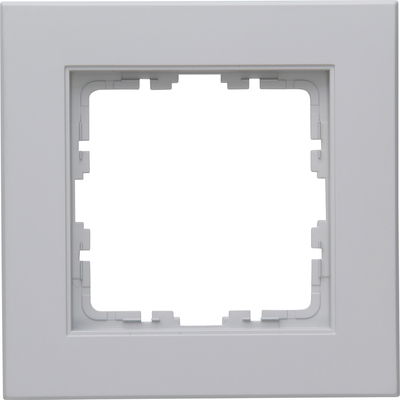 HK07 - Abdeckrahmen 1-fach, Farbe: grau matt
