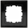 HK07 - Abdeckrahmen 1-fach, Farbe: schwarz matt