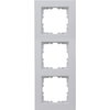 HK07 - Abdeckrahmen 3-fach, Farbe: grau matt