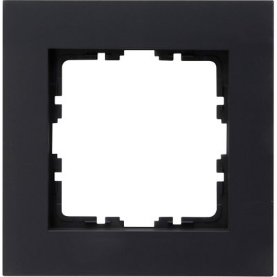 HK07 PURE - Abdeckrahmen 1-fach, Farbe: anthrazit