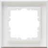 HK07 PURE - Abdeckrahmen 1-fach, Farbe: reinweiß