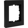 HK07 PURE - Abdeckrahmen 1-fach, Farbe: schwarz matt