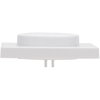HK07 - Dimmer-Abdeckung für Druck-Wechseldimmer, Farbe: arktisweiß