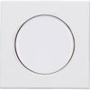 HK07 - Dimmer-Abdeckung für Druck-Wechseldimmer, Farbe: arktisweiß