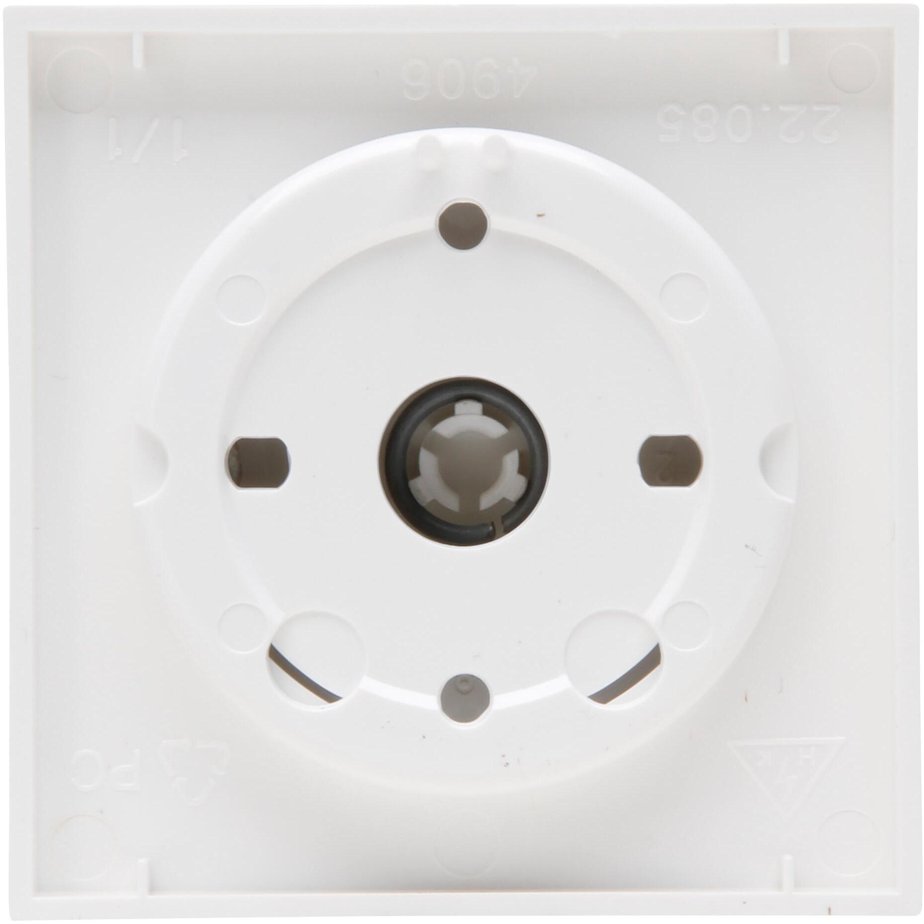 HK07 - Dimmer-Abdeckung für Druck-Wechseldimmer, Farbe: reinweiß – Bild 2 von 7
