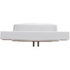 HK07 - Dimmer-Abdeckung für Druck-Wechseldimmer, Farbe: reinweiß